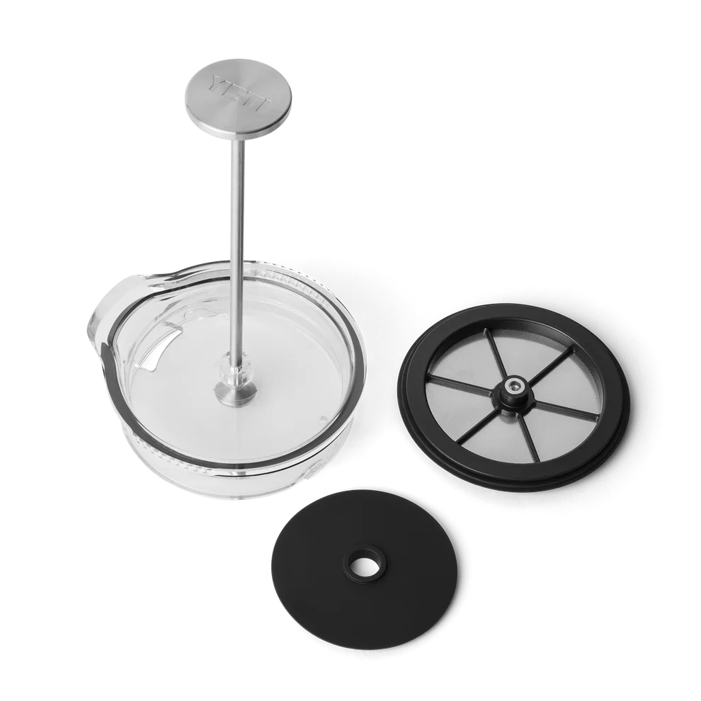 Yeti Rambler 64oz French Press with Lid - Navy Blue Insulated Coffee Maker