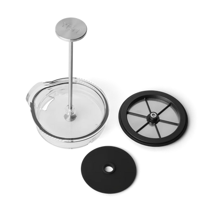 Yeti Rambler 64oz French Press with Lid - Navy Blue Insulated Coffee Maker