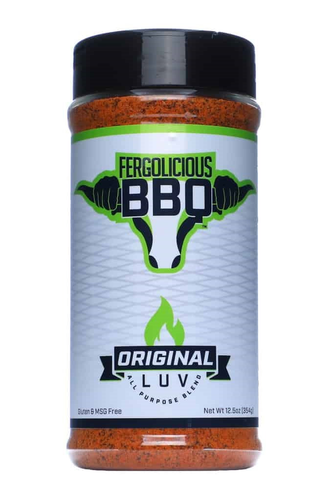 Fergolicious Original Luv BBQ Rub - Award-Winning Kansas City Style Seasoning for Beef, Pork, Chicken & Seafood (176g / 6.2oz)