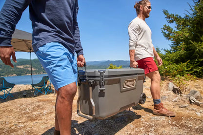 Coleman Convoy 100qt Wheeled Cooler Box with 5-Day Ice Retention and Antibacterial Liner