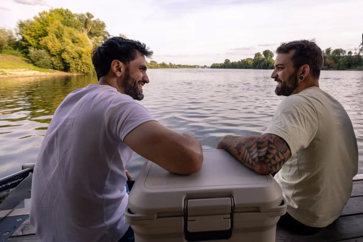 Coleman® Pro 25QT (24L) Heavy-Duty Cooler Box - 3.5 Day Ice Retention, Antibacterial Liner, Seat Lid