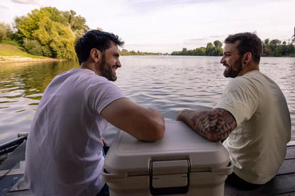 Coleman® Pro 25QT (24L) Heavy-Duty Cooler Box - 3.5 Day Ice Retention, Antibacterial Liner, Seat Lid