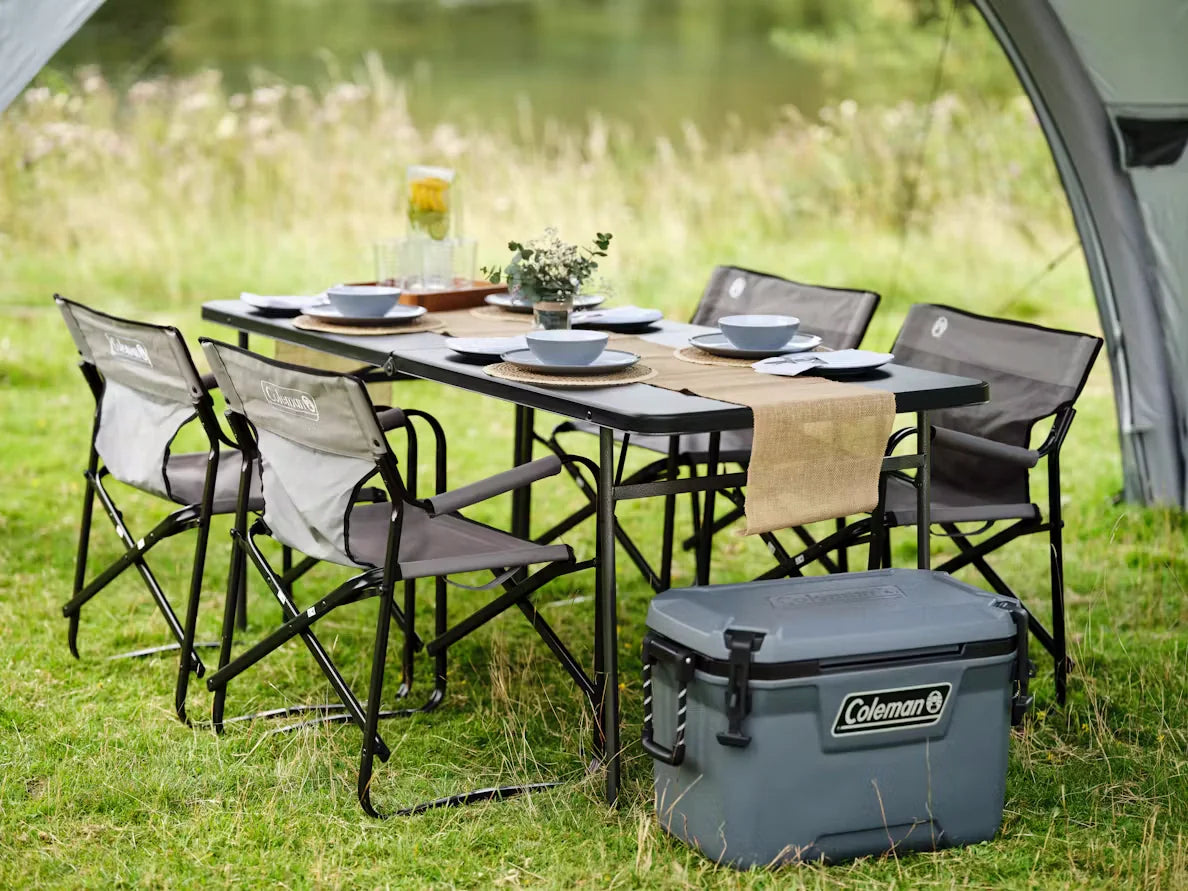 Coleman Convoy 66L/65QT Wheeled Cooler Box: Rugged, Long-Lasting Ice Retention, Portable Outdoor Storage