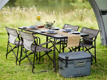 Coleman Convoy 66L/65QT Wheeled Cooler Box: Rugged, Long-Lasting Ice Retention, Portable Outdoor Storage