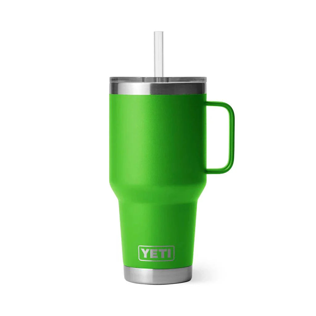 Yeti Rambler 35oz (1 Litre) Insulated Straw Mug - Perfect for Cold Beverages and Travel