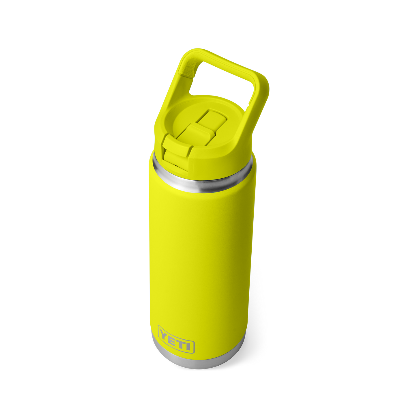 Yeti Rambler® 26oz (769 ml) Insulated Stainless Steel Water Bottle with Straw Cap - Perfect for Outdoor Adventures and Daily Hydration