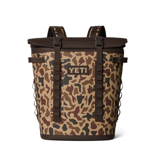 Yeti Hopper M20 Soft Cooler Backpack 2.0 - Wetlands Camouflage - 36 Can Capacity