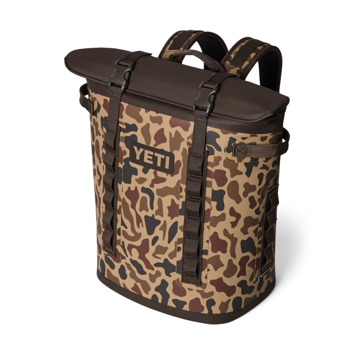 Yeti Hopper M20 Soft Cooler Backpack 2.0 - Wetlands Camouflage - 36 Can Capacity
