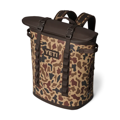 Yeti Hopper M20 Soft Cooler Backpack 2.0 - Wetlands Camouflage - 36 Can Capacity