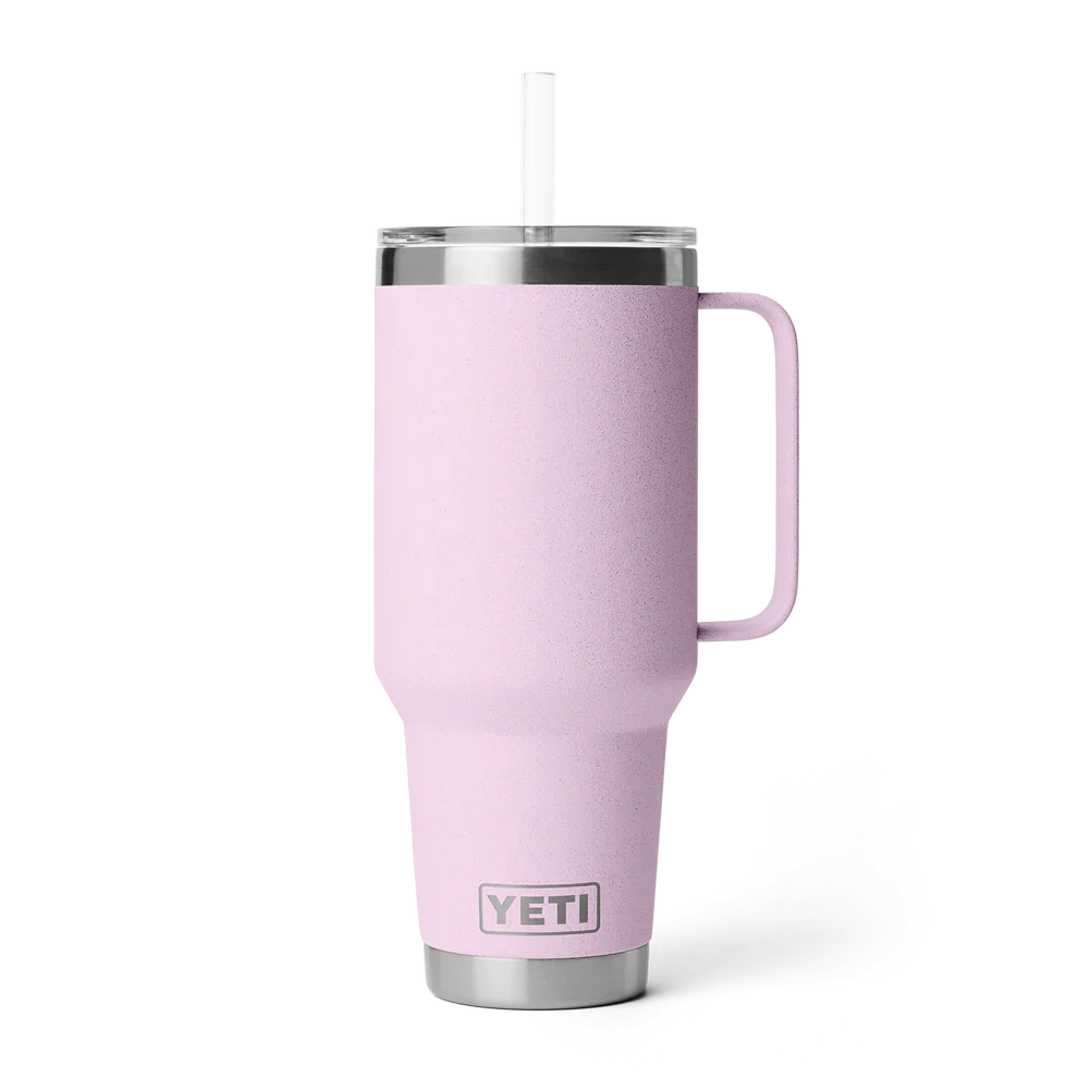 Yeti Rambler 42 oz Straw Tumbler Mug - 1.2 Litre Insulated Drinkware with Reusable Straw