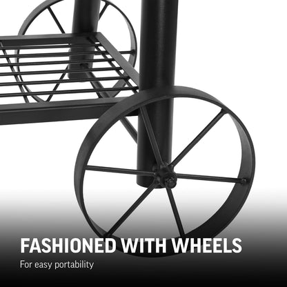 Char-Griller Competition Pro 17" Offset Smoker BBQ - Large Capacity, Premium Grates, Integrated Thermometer