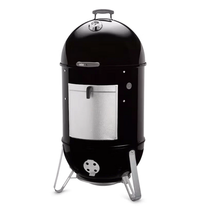 Weber Smokey Mountain 57cm BBQ Smoker Cooker with Cover - Perfect for Low & Slow Smoking