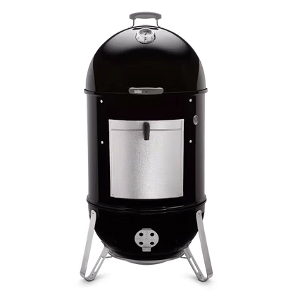 Weber Smokey Mountain 57cm BBQ Smoker Cooker with Cover - Perfect for Low & Slow Smoking