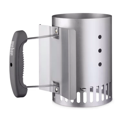 Weber Rapidfire Compact Chimney Starter (7447) - Fast & Easy Charcoal Lighting