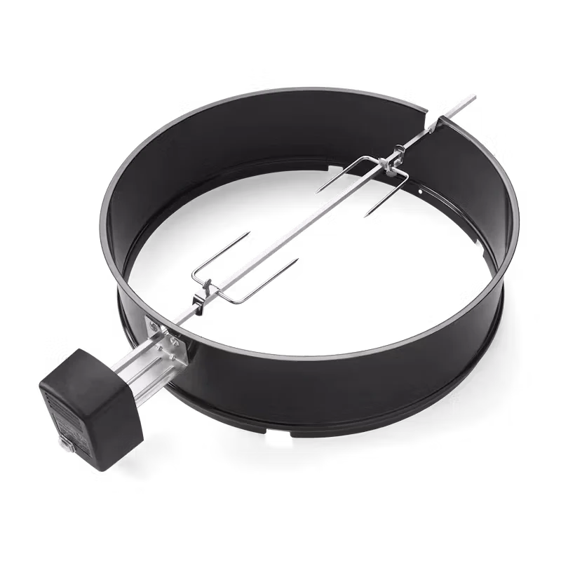 Weber Rotisserie Kit for 57cm Charcoal Kettle BBQs - Perfect for Roasting Chicken, Pork, and Lamb