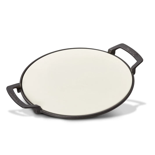 Enders Pizza Stone for SWITCH GRID System - 31.5cm Ceramic Stone with Cast Iron Holder