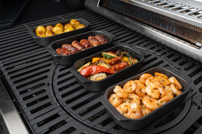 Enders Enameled Cast Iron Tapas Serving Bowl Set - Set of 4, Grill-Ready (7931)