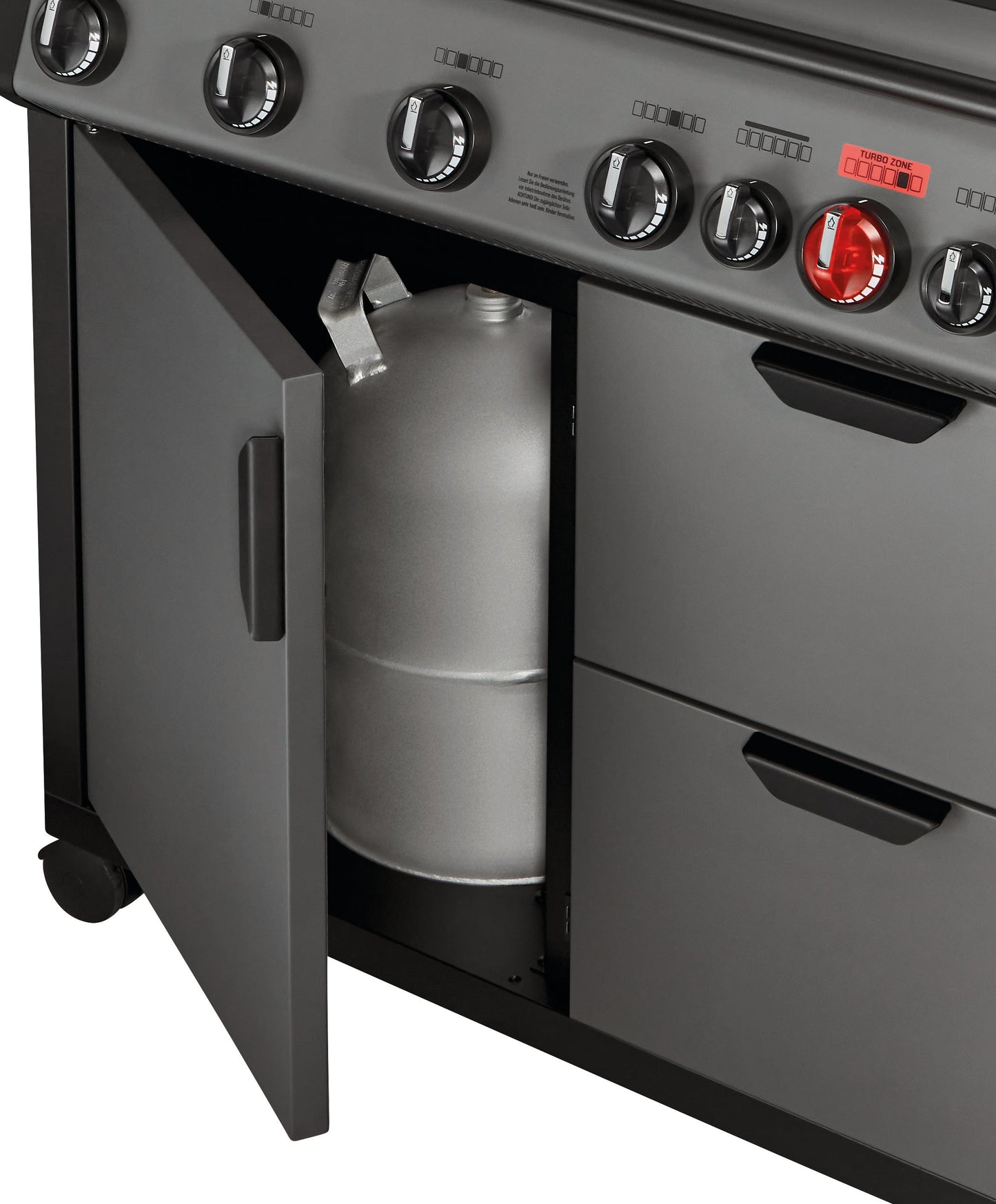 Enders Hyde 6 SIKR Turbo II: Premium 6-Burner Gas BBQ with 800°C Turbo Zone and Infrared Rotisserie