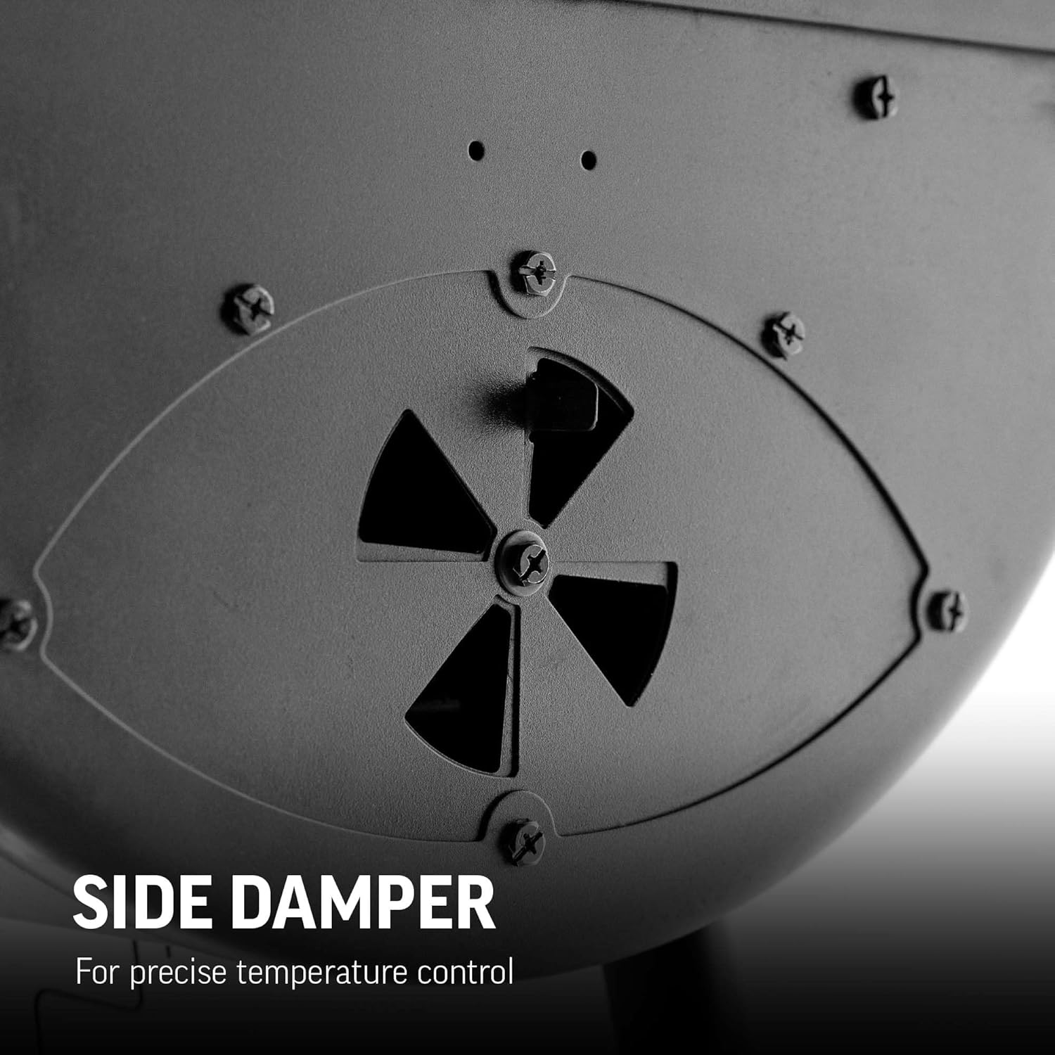 Char-Griller Competition Pro 17" Offset Smoker BBQ - Large Capacity, Premium Grates, Integrated Thermometer