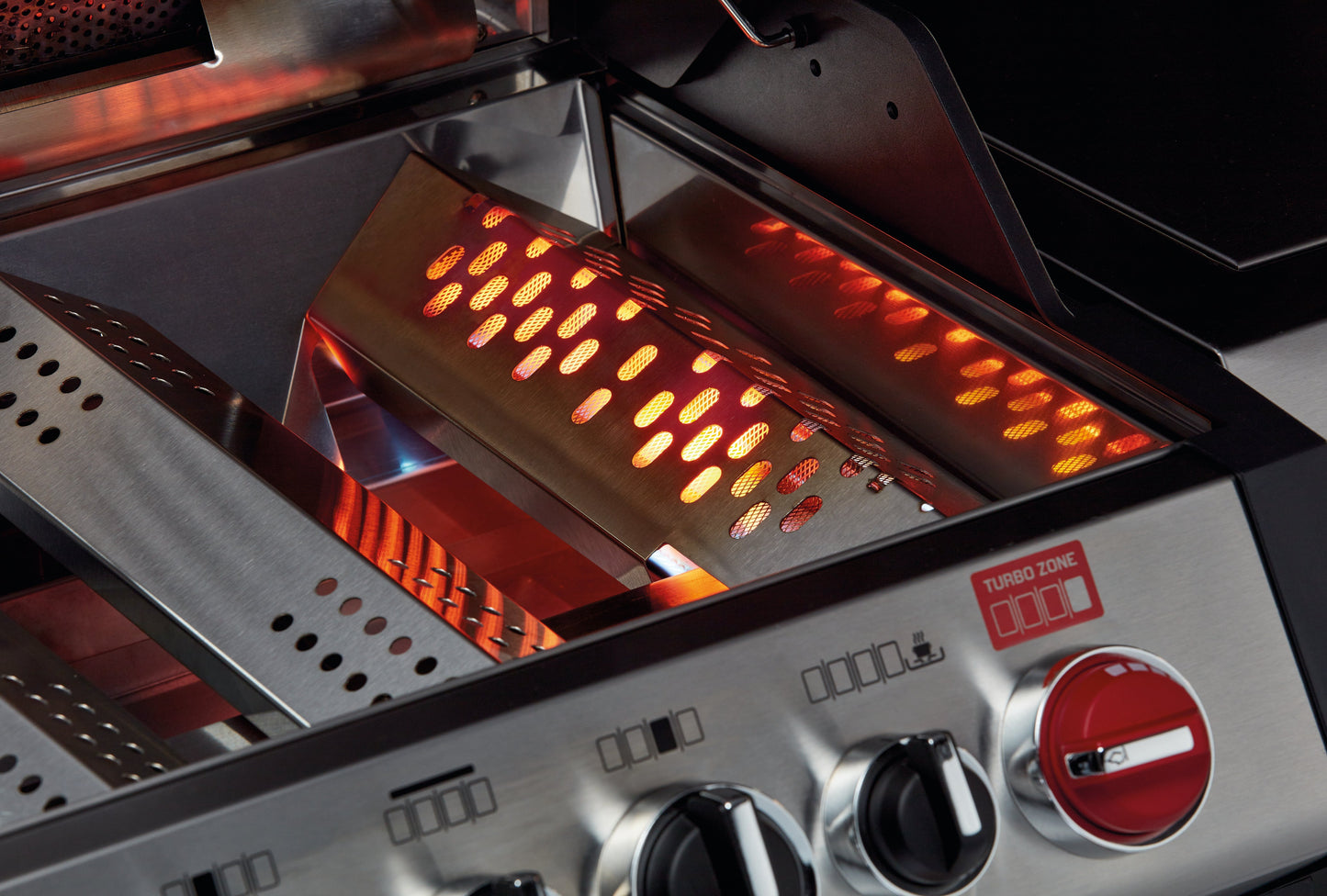 Enders Monroe Pro Black 3 Turbo Zone Gas BBQ with Side Burner - Premium Outdoor Cooking