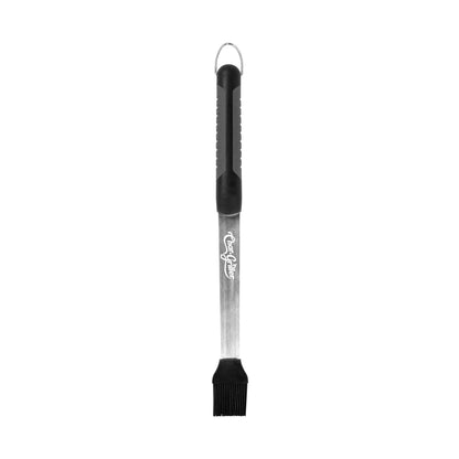 Char-Griller BBQ Basting Brush - Stainless Steel with Silicone Bristles for Marinades & Sauces
