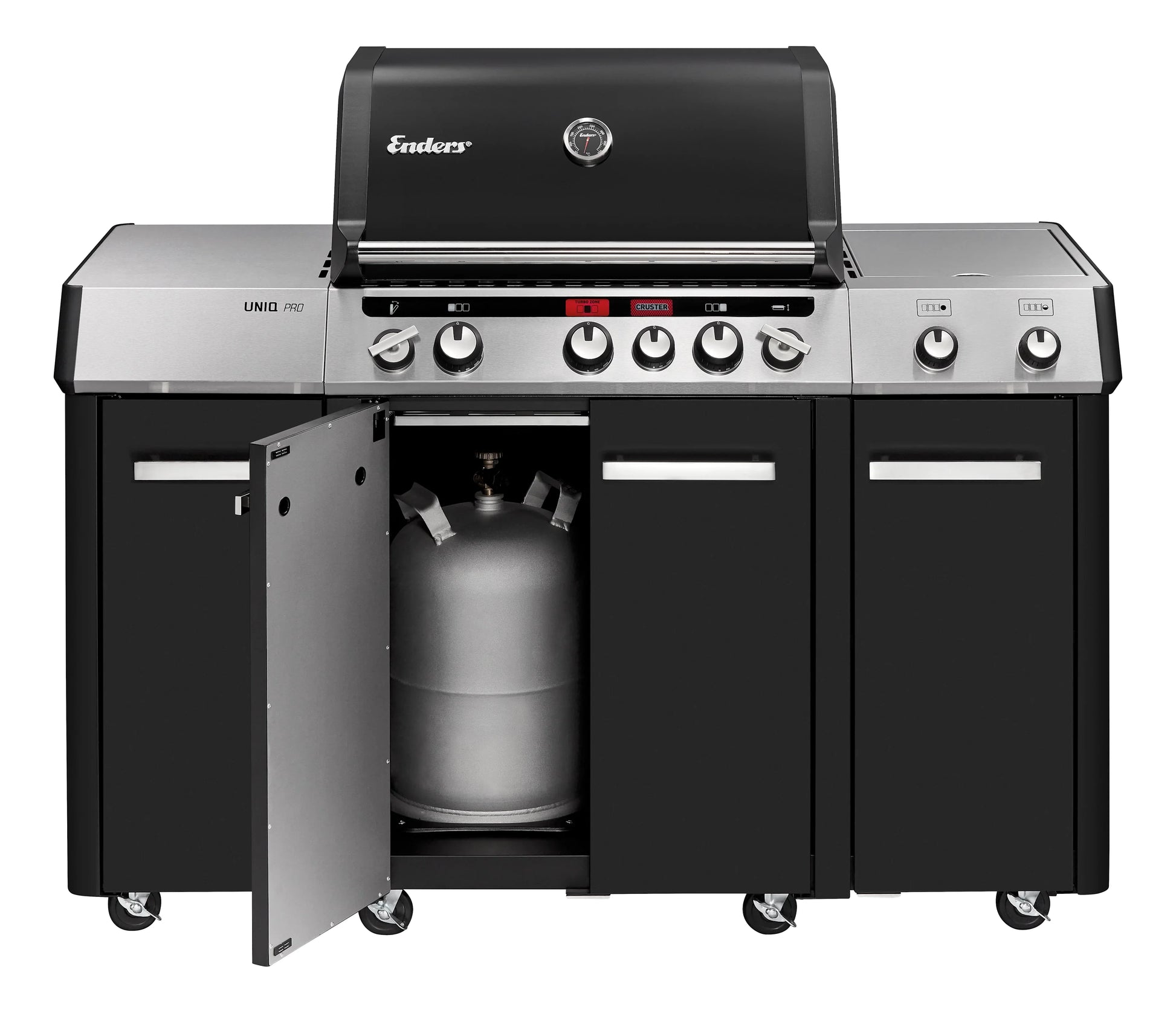 Enders Uniq Pro 3 IK Pro Gas BBQ Kitchen with Innovative CRUSTER Burner