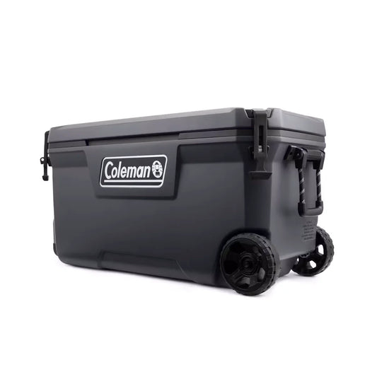 Coleman Convoy 100qt Wheeled Cooler Box with 5-Day Ice Retention and Antibacterial Liner