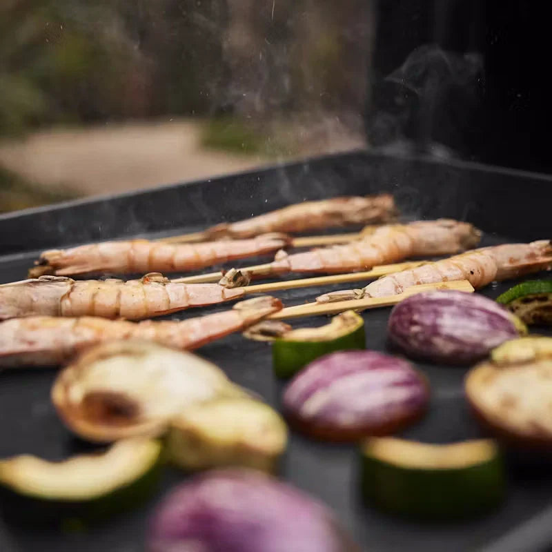 Weber Slate GP 43cm Premium Flat-top Gas BBQ Griddle - Portable Outdoor Cooking