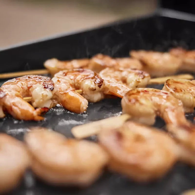 Weber Slate GP 43cm Premium Flat-top Gas BBQ Griddle - Portable Outdoor Cooking