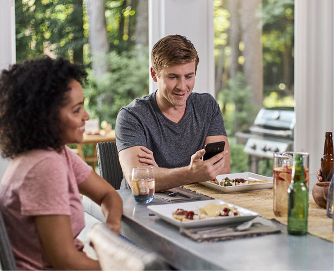 Weber Connect Smart Grilling Hub BBQ Thermometer - Step-by-Step Grilling Assistant with Phone Notifications