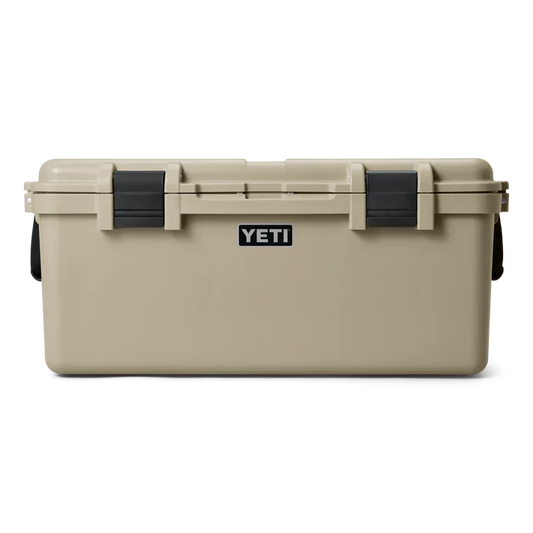 Yeti LoadOut GoBox 60 Gear Case - Tan | Indestructible, Waterproof Storage for Camping, Hunting, and Outdoor Adventures