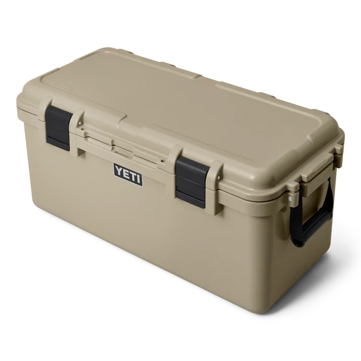 Yeti LoadOut GoBox 60 Gear Case - Tan | Indestructible, Waterproof Storage for Camping, Hunting, and Outdoor Adventures