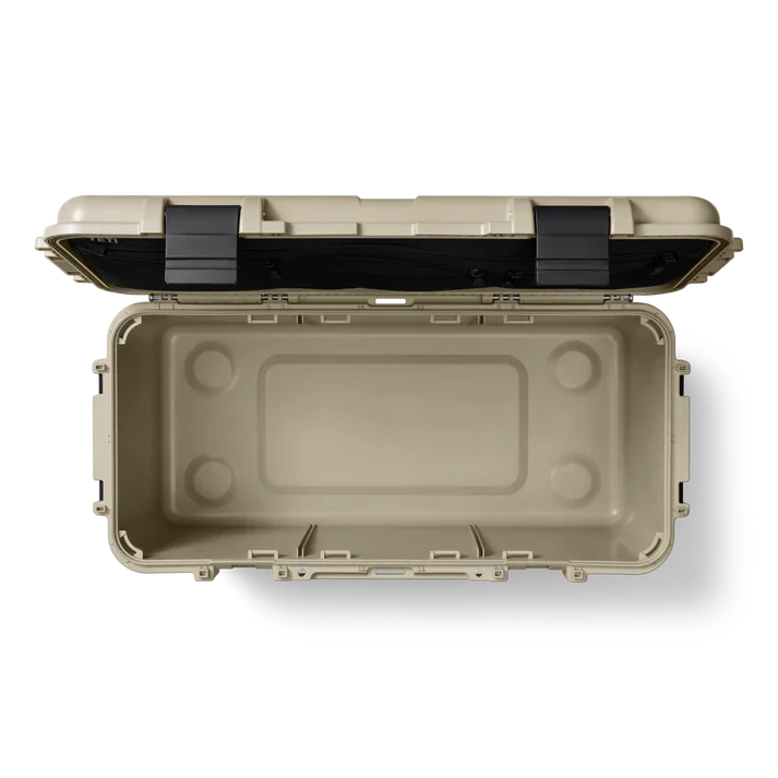Yeti LoadOut GoBox 60 Gear Case - Tan | Indestructible, Waterproof Storage for Camping, Hunting, and Outdoor Adventures