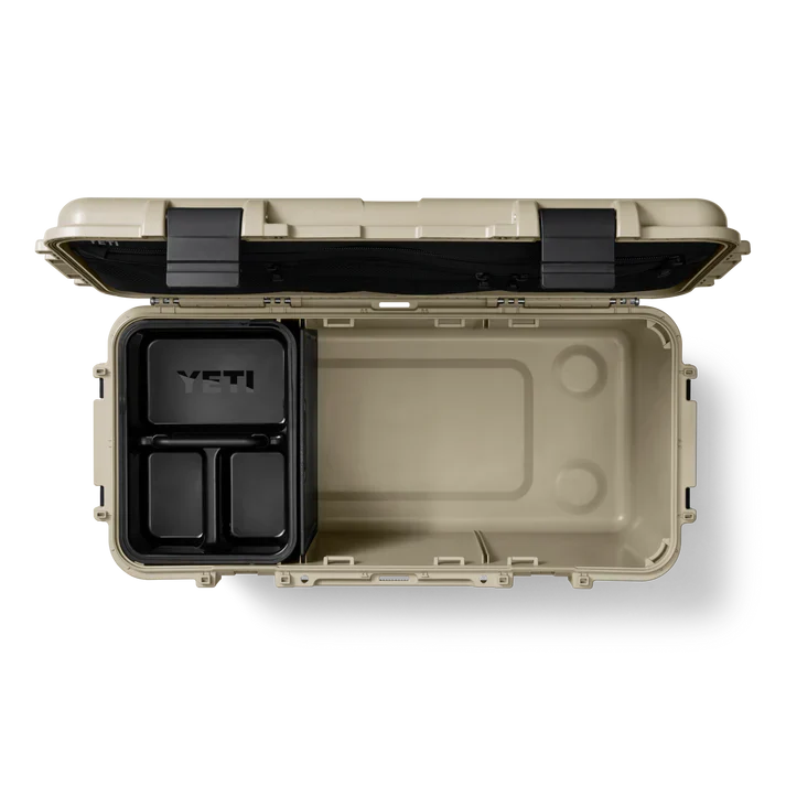 Yeti LoadOut GoBox 60 Gear Case - Tan | Indestructible, Waterproof Storage for Camping, Hunting, and Outdoor Adventures