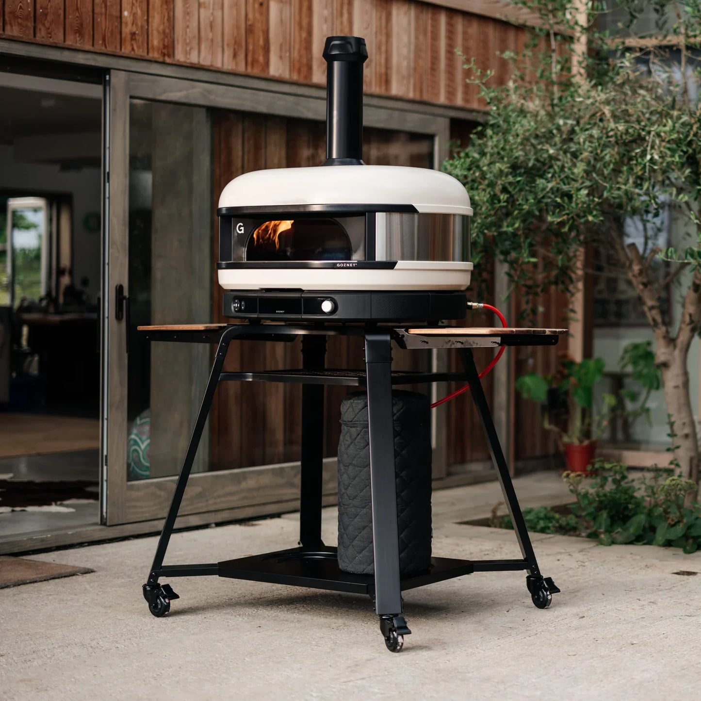 Gozney Dome Gen 2 & XL Pizza Oven Stand with Side Wings and Storage