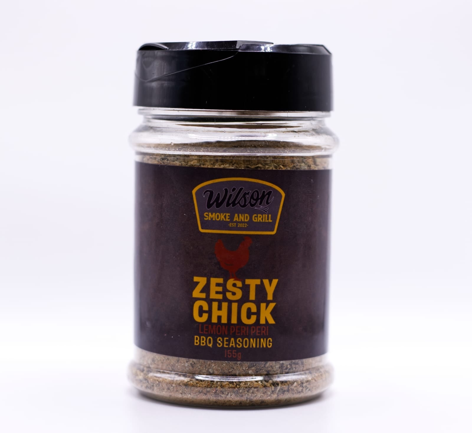Zesty Chick Lemon Peri Peri Seasoning - 155g Jar | Gluten-Free & Natural Chicken Spice Blend