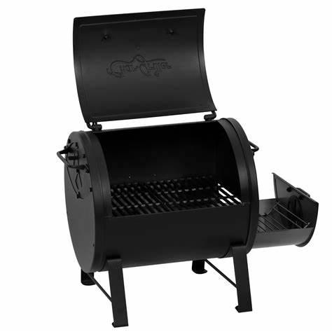 Char-Griller Table Top BBQ Grill & Smoker Side Fire Box Attachment