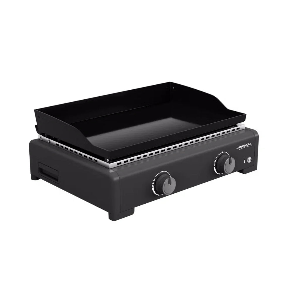 Campingaz 22" Othello 2 Burner Gas Griddle Plancha - Portable Outdoor Cooking