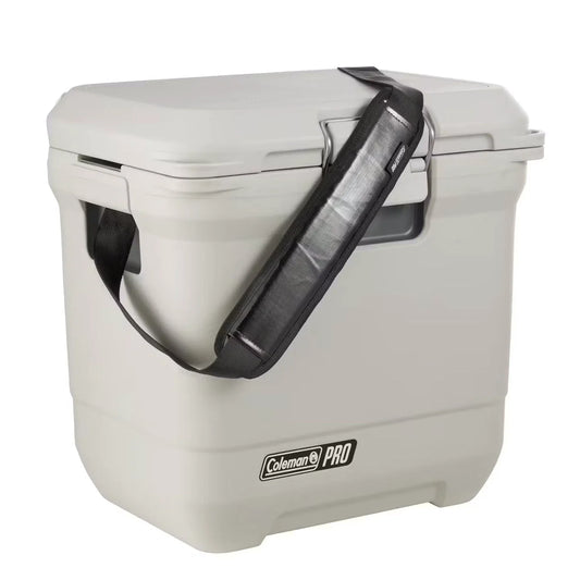 Coleman® Pro 25QT (24L) Heavy-Duty Cooler Box - 3.5 Day Ice Retention, Antibacterial Liner, Seat Lid