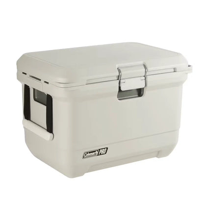 Coleman® Pro 45 QT Cooler Box - 4.5 Day Ice Retention, Durable HDPE, Antibacterial Liner