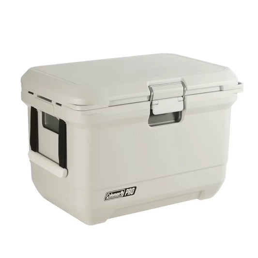 Coleman® Pro 45 QT Cooler Box - 4.5 Day Ice Retention, Durable HDPE, Antibacterial Liner