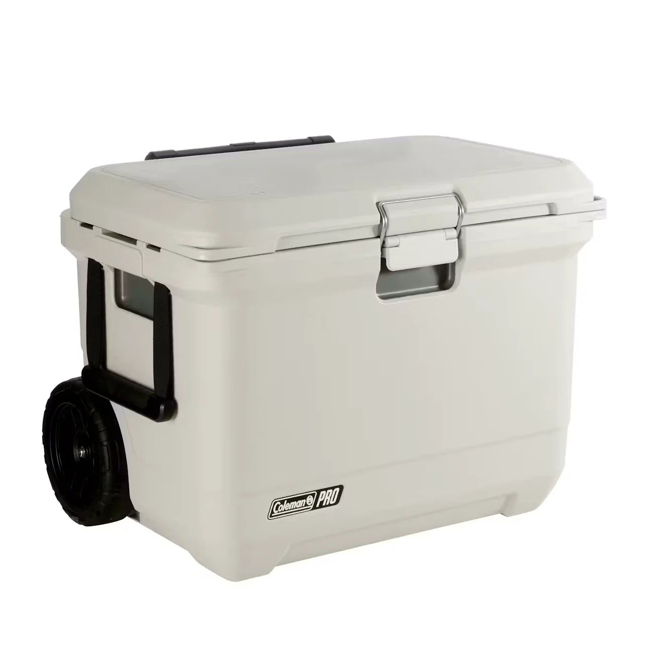 Coleman® Pro 55QT Wheeled Cooler Box - 52L, 5-Day Ice Retention, Durable & Insulated for Outdoor Adventures