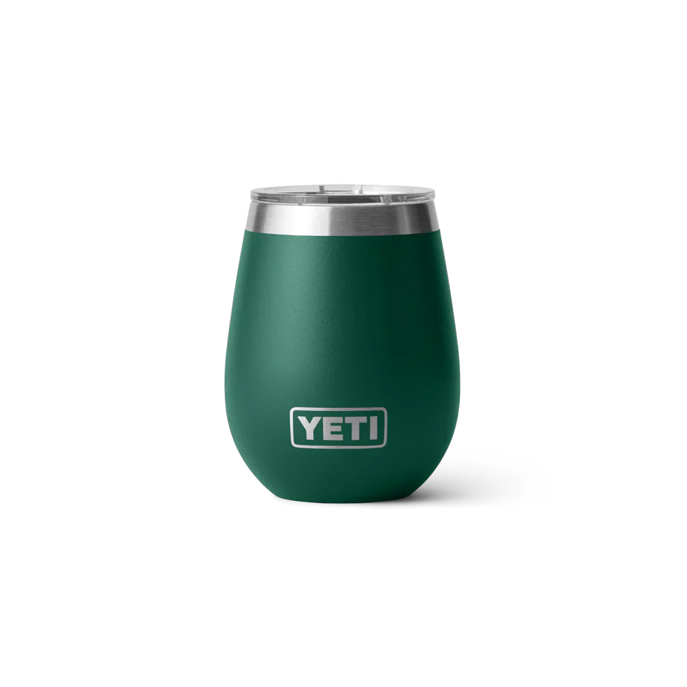 Yeti Rambler 10oz (296ml) Insulated Stainless Steel Wine Tumbler - Unbreakable & Perfect for Outdoors