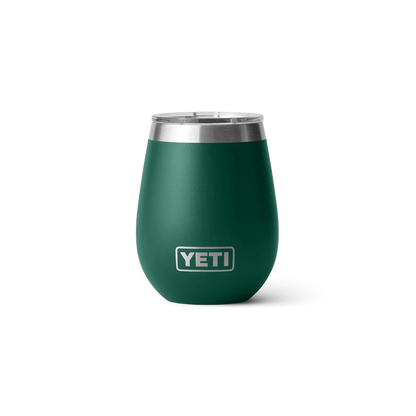 Yeti Rambler 10oz (296ml) Insulated Stainless Steel Wine Tumbler - Unbreakable & Perfect for Outdoors