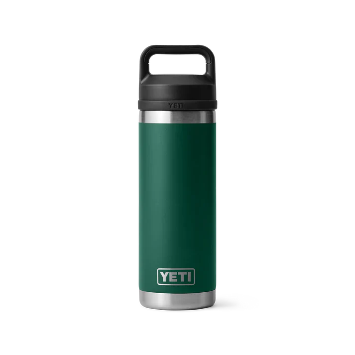 Yeti Rambler 18oz Bottle with Chug Cap - Insulated Stainless Steel, Dishwasher Safe for Outdoor Adventures