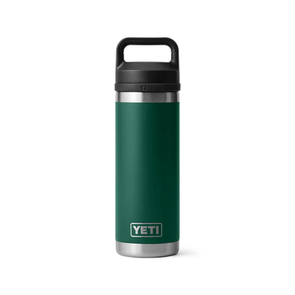 Yeti Rambler 18oz Bottle with Chug Cap - Insulated Stainless Steel, Dishwasher Safe for Outdoor Adventures