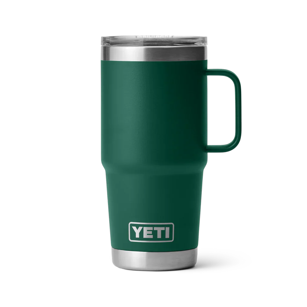Yeti Rambler 20oz (591ml) Travel Mug with Leak-Resistant Stronghold Lid - Insulated Stainless Steel Tumbler for Hot & Cold Drinks