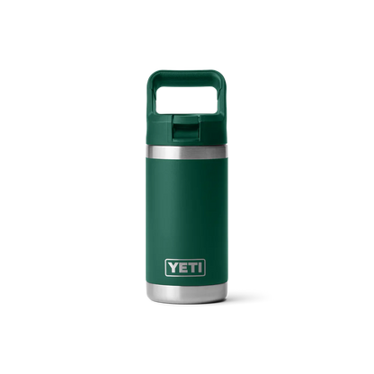 Yeti Rambler Jr. 12oz (354ml) Kids' Insulated Stainless Steel Water Bottle with Straw Cap - Durable, Leak-Resistant, Dishwasher Safe