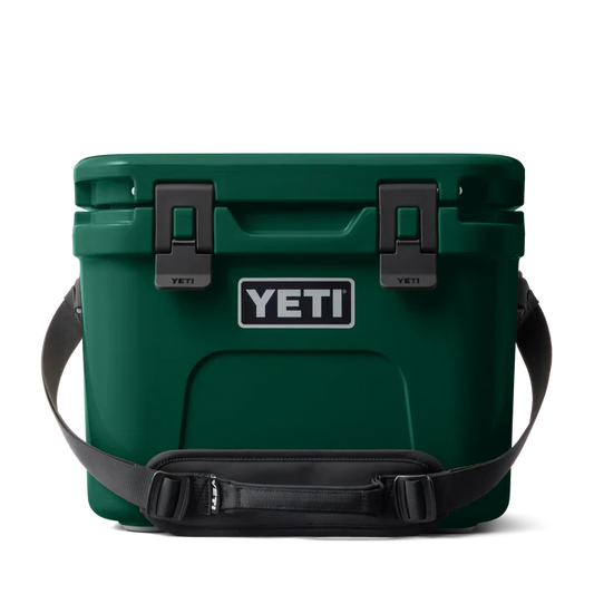 YETI Roadie 15 Hard Cooler - Compact, Durable & Portable with DoubleDuty Shoulder Strap for Outdoor Adventures
