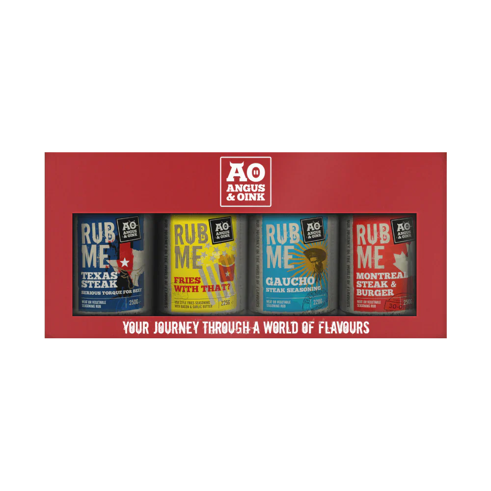 Gourmet Steak & Burger Seasoning Gift Pack - Ultimate BBQ Rubs Collection